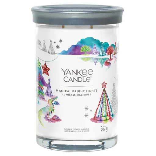 YANKEE CANDLE Signature Tumbler veľký Magical Bright Lights 567 g