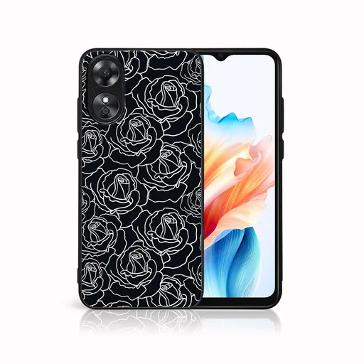 MY ART Ochranný kryt pre Oppo A38 ROSES (172)
