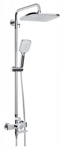 Rubineta - Sprchový a vaňový set SET VENETO+EASY PUSH-10, chróm OLBA625140