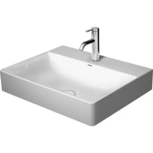 Duravit DuraSquare umyvadlo 600mm, bí. 2353600041