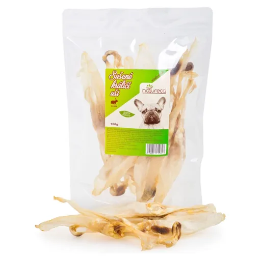 NATURECA Králičie uši sušené 100 g