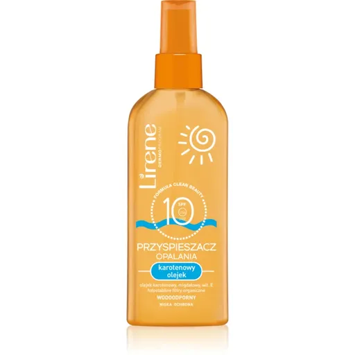 Lirene Sun care ochranný olej urýchľujúci opálenie SPF 10 150 ml