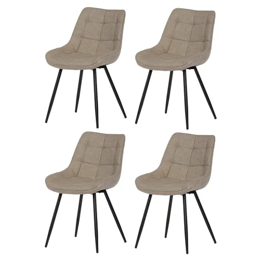 Sada jedálenských stoličiek CT-395 CRM2, 4 ks