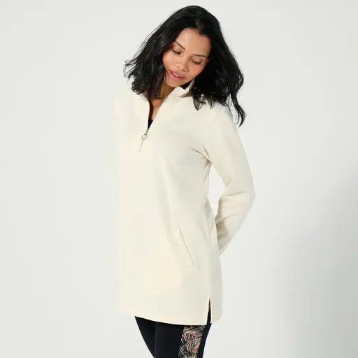 Mikina so zipsovým stojačikom