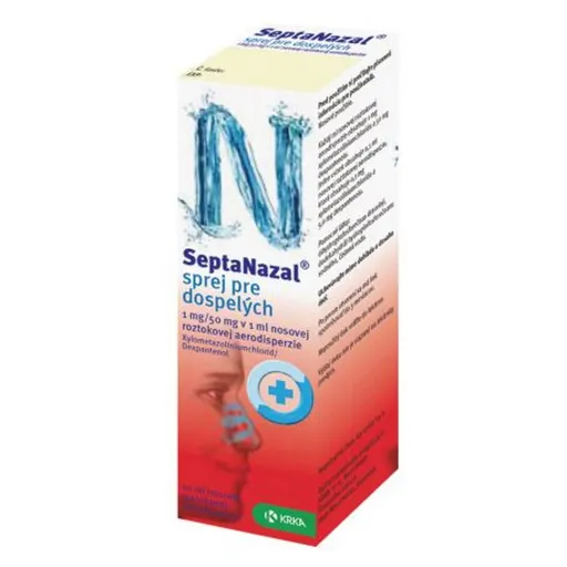 SEPTANAZAL sprej pre dospelých 10 ml