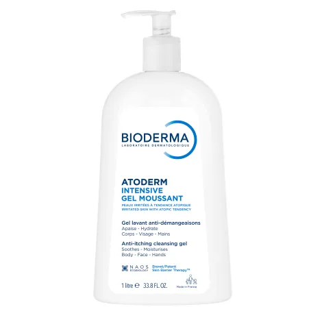 BIODERMA Atoderm Intensive Gel moussant 1000ml