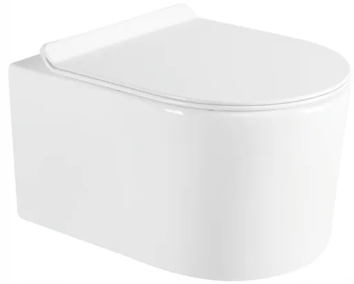 MEXEN/S - Sofia Závesná WC misa vrátane sedátka s slow-slim, duroplast, biela 30540100