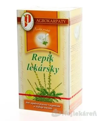 Agrokarpaty Repík lekársky čaj prírodný produkt 20 x 2 g