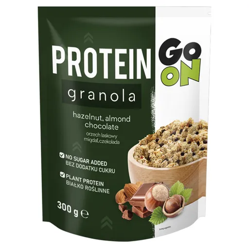 GO ON Proteínová granola s čokoládou a orechmi 300 g