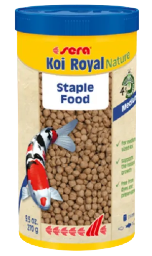 Sera Koi Royal Natural medium krmivo pre kapre Koi 1000ml