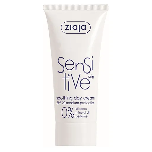ZIAJA Upokojujúci denný krém SPF 20 Sensitive 50 ml