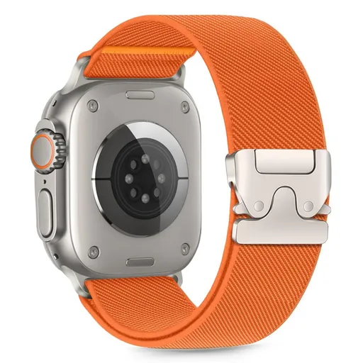 TECH-PROTECT NYLON CLASP Remienok pre Apple Watch  44 / 45 / 46 / 49mm ORANGE