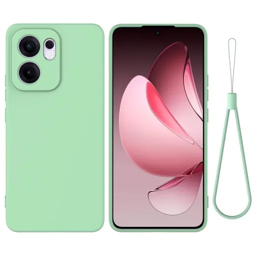 RUBBER Ochranný obal pre Oppo Reno13 F 5G / Reno13 FS 5G zelený