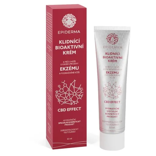 EPIDERMA Bioaktívne CBD krém pri Ekzéme 50 ml