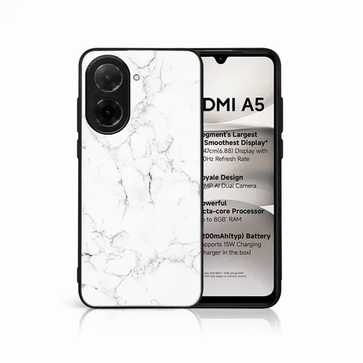 MY ART Ochranný kryt pre Xiaomi Redmi A5 WHITE MARBLE (144)