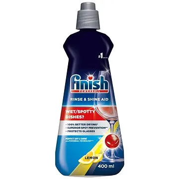 FINISH Leštidlo Shine & Dry Lemon 400 ml (5900627065718)