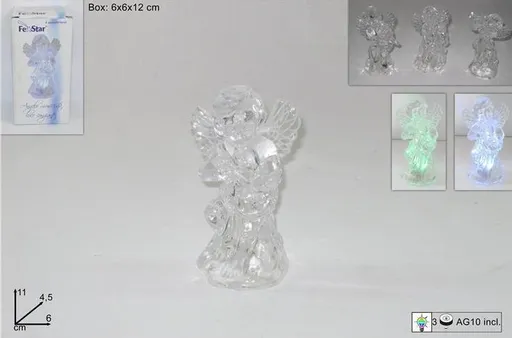 MAKRO - Anjel muzikant LED rôzne druhy