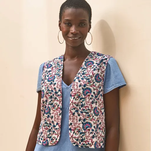 Mušelínová vesta s_x000D_
		potlačou