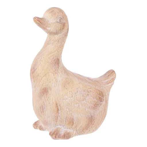 Záhradná dekorácia soška Kačica, polyresin, 21 x 16 x 29 cm