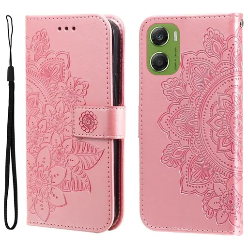 ART MANDALA Peňaženkový kryt pre Motorola Moto G06 / G06 Power ružový