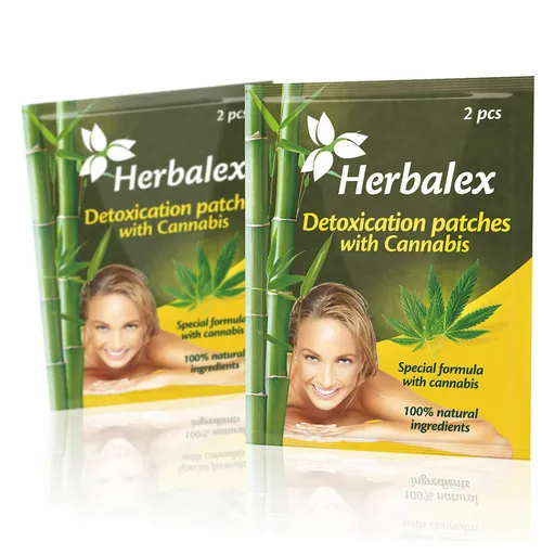 Detoxikačné náplasti s kanabisom 2 kusy