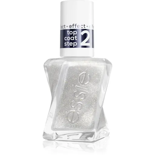 essie gel couture vrchný lak na nechty s matným efektom 574 Diamond Dust 13.5 ml