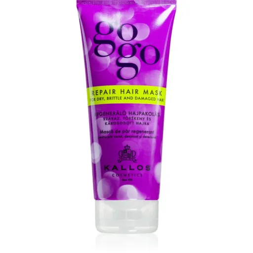 Kallos Gogo regeneračná maska pre suché a poškodené vlasy 200 ml