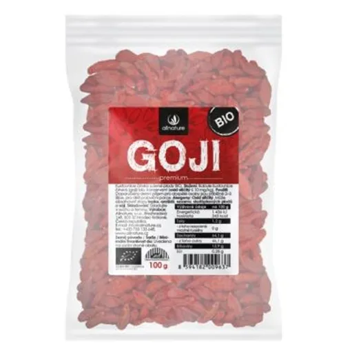 ALLNATURE Goji sušené BIO 100 g