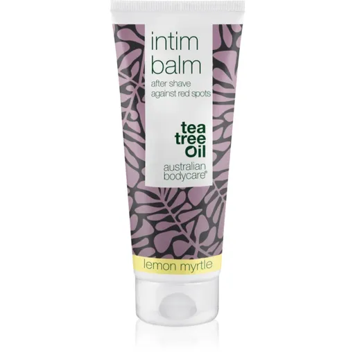 Australian Bodycare Tea Tree Oil Lemon Myrtle upokojujúci balzam po holení na intímne partie 100 ml