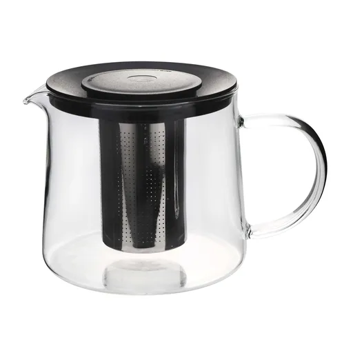 Sklenená kanvica so sitkom KITCHISIMO 1,5l