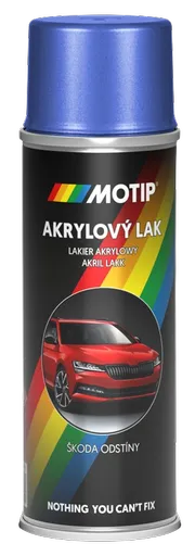 AUTOSPREJ ŠKODA - Metalíza na auto v spreji 465246 - modrá denim 0,2 L