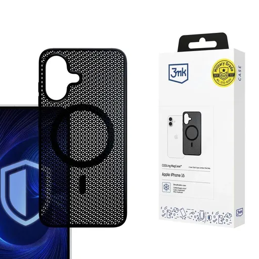 3mk ochranný kryt Cooling Magcase pre Apple iPhone 16