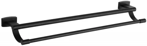 MEXEN - Zoja dvojitý držiak uteráka, čierna 7019125-70