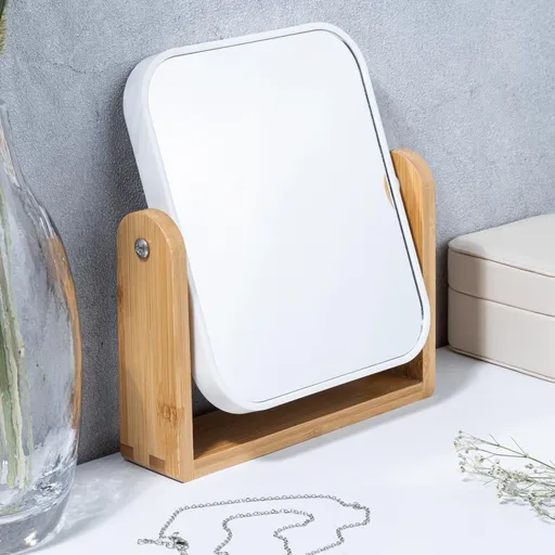 Haushalt international Bambusové kosmetické zrcátko
