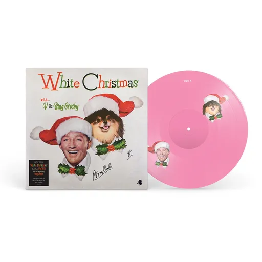 V x Bing Crosby White Christmas Hot Pink Picture LP