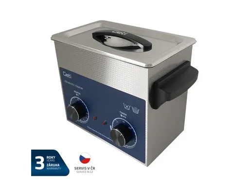 Ultrazvuková čistička GETI GUC 03A 3L nerez