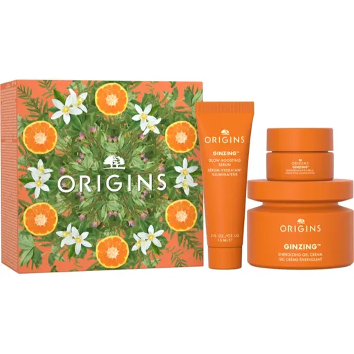 Origins The Glow Boosting Collection Ginzing Set darčeková sada pre rozjasnenie pleti