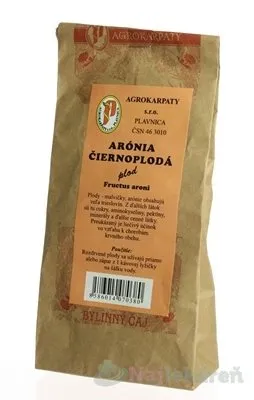 AGROKARPATY ARÓNIA ČIERNOPLODÁ plod, 50g