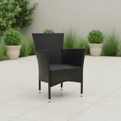 Elvisia Záhradné kreslo VERDE | antracit