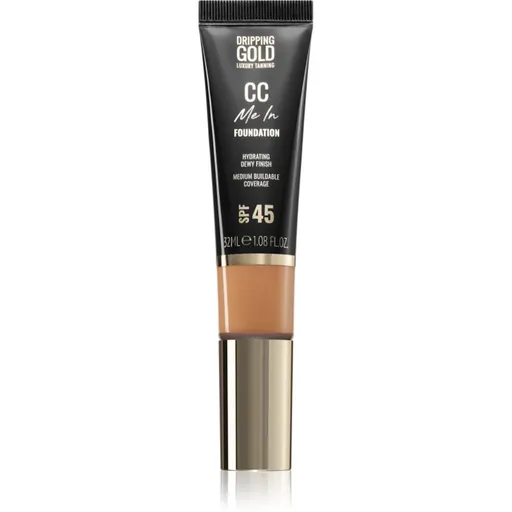 Dripping Gold CC Me In ľahký make-up SPF 45 odtieň Almond 07 32 ml