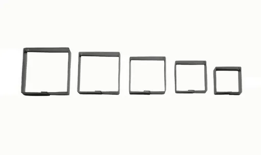 SMOLÍK COOKIE - Sada vykrajovačiek štvorec hladký 5ks