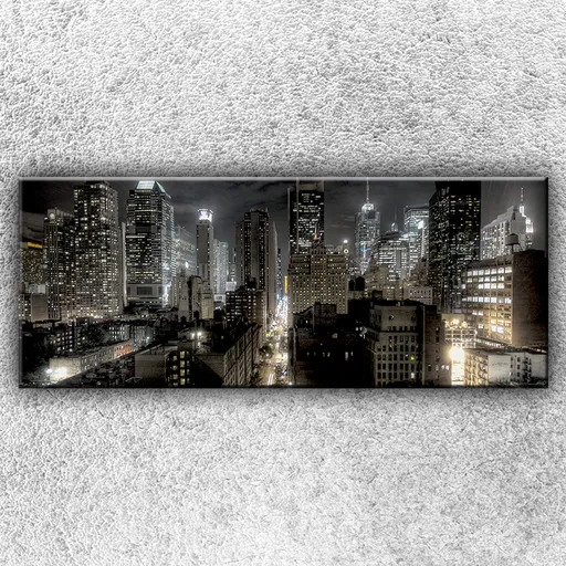 Foto na plátno Temné mesto II 150x60 cm