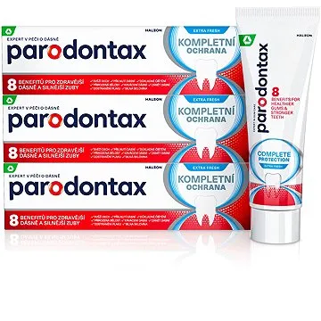 PARODONTAX Kompletní ochrana Extra fresh 3 × 75 ml (2000012370663)