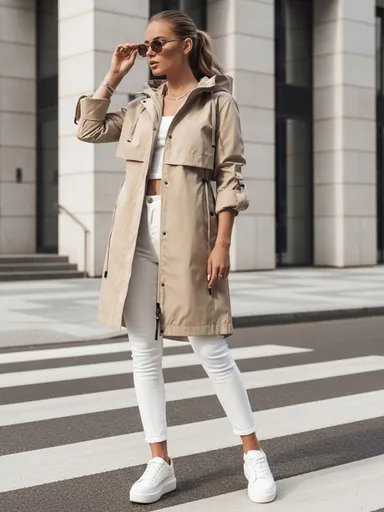 NOCITO camel dámska bunda Dstreet TY4202