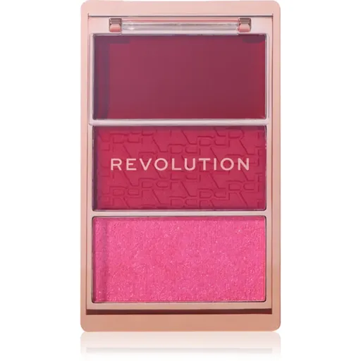 Makeup Revolution Blush Icon Palette paleta líceniek odtieň My Cherry Truth 9.8 g