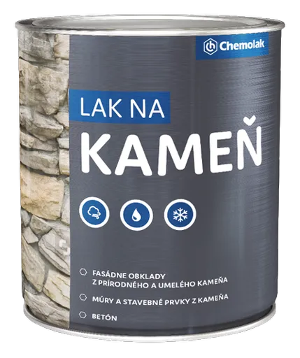 CHEMOLAK - Lak na kameň 0,75 L bezfarebný lesklý