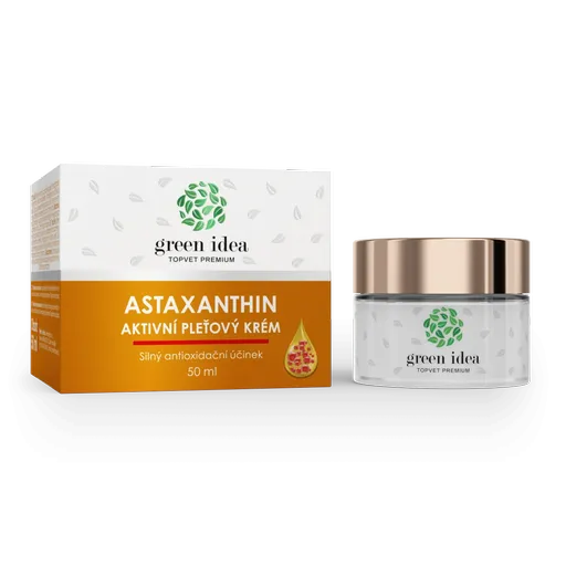 Astaxantín - aktívny pleťový krém 50 ml - Green idea