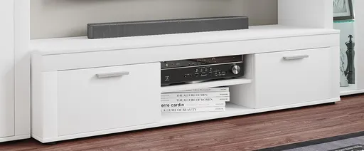 VCM TV stolek Usilo XL, bílá