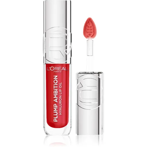 L’Oréal Paris Plump Ambition lesk na pery pre väčší objem s kyselinou hyalurónovou odtieň 380 Rouge in Love 5 ml