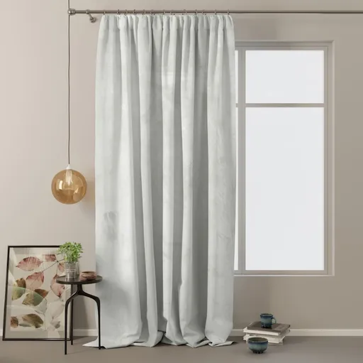 ArtFlhf Tieniaci záves VELVET PLEAT  P | 140 x 270 cm Farba: Biela